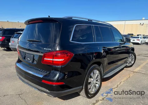 2017 Mercedes-Benz Gls 450 4Matic z USA, uszkodzony, nr VIN 4JGDF6EEXHA810258
